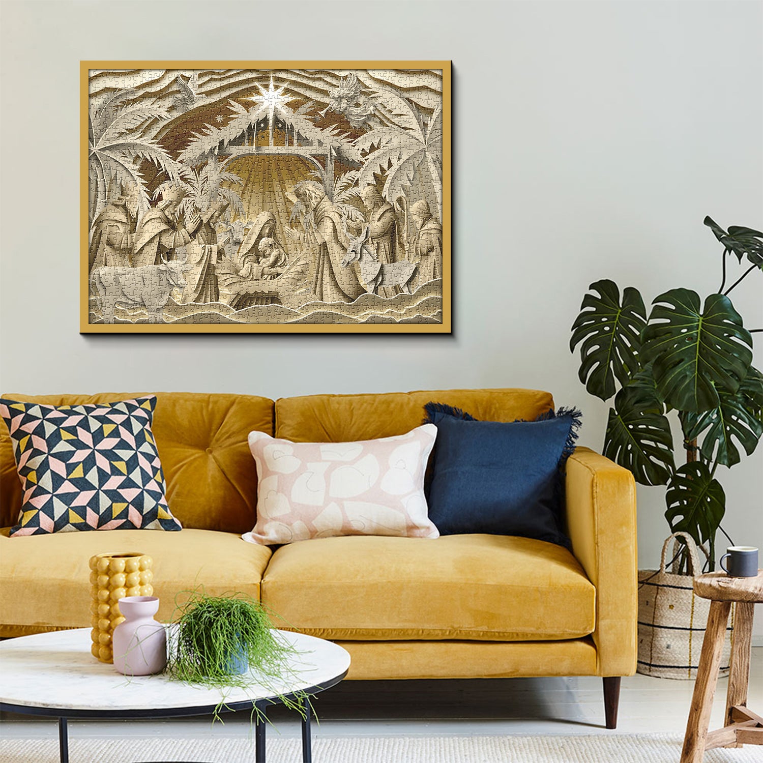 Rompecabezas de santa natividad 1000 piezas