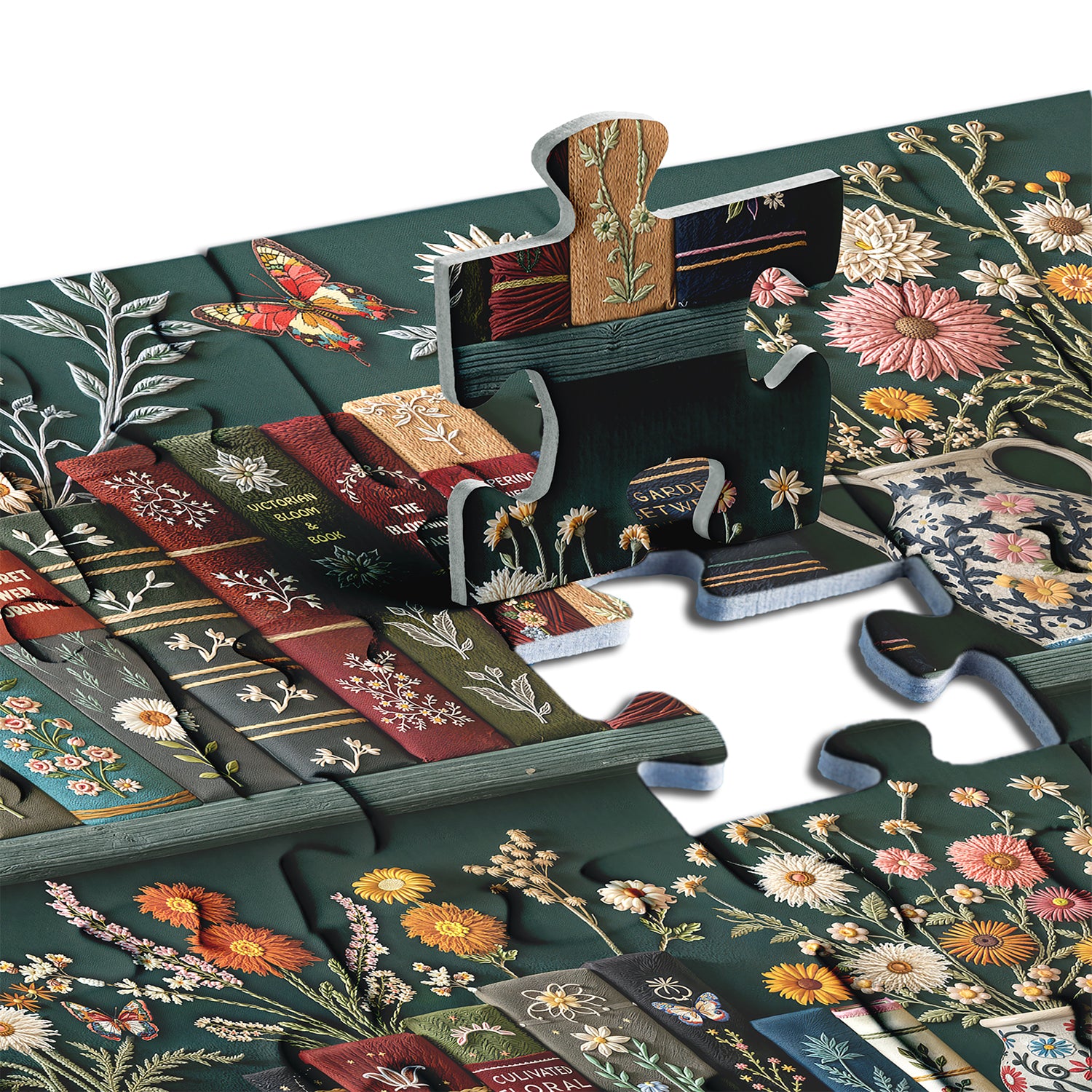 Rompecabezas de estantería de floración 1000 piezas