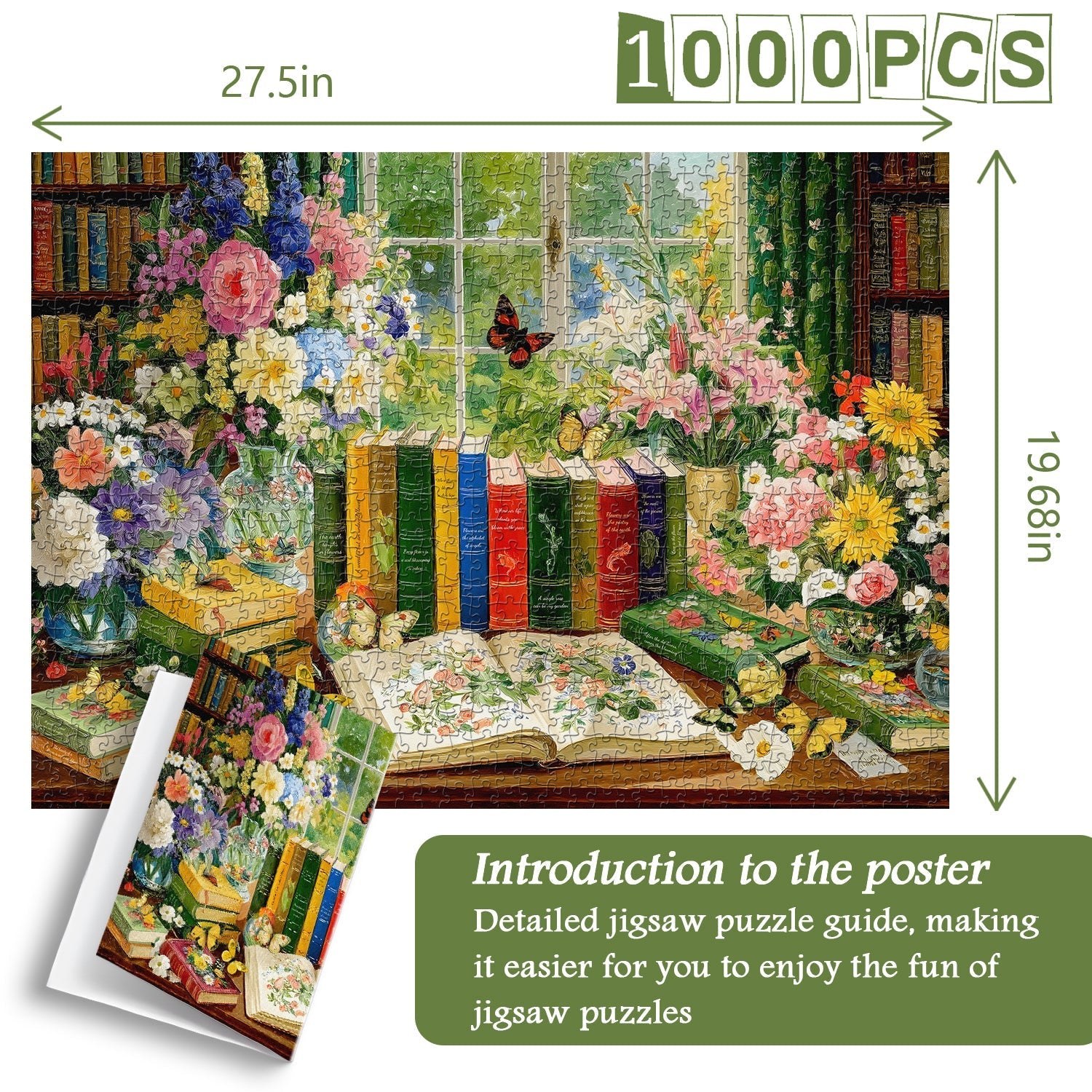 Florist's Study Jigsaw Puzzle 1000 Pieces
