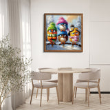 Winter Feathered Friends Jigsaw Puzzle 1000 Pieces