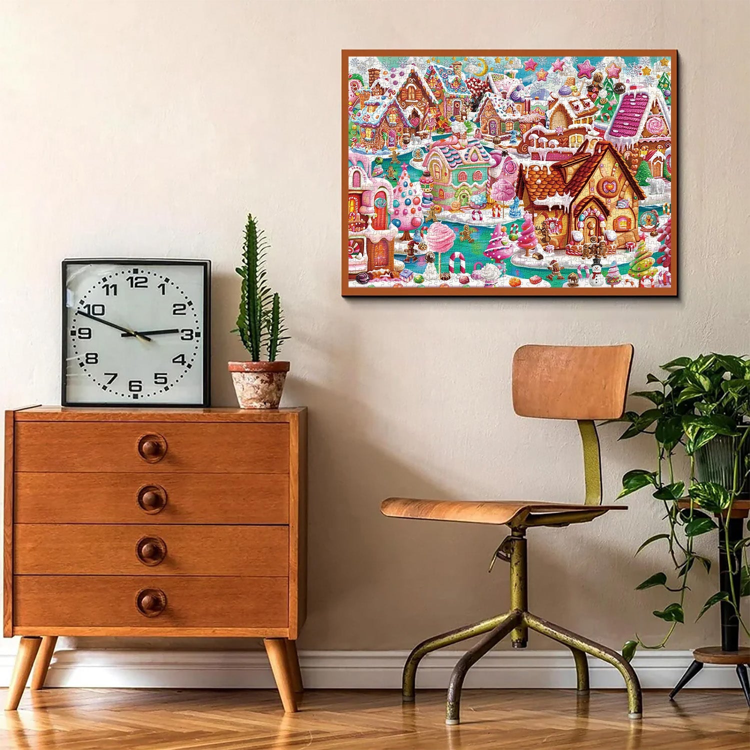 Candy Town Jigsaw Puzzle 1000 piezas