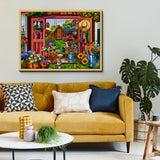 Pielz de rompecabezas de jardín de la granja 1000 piezas