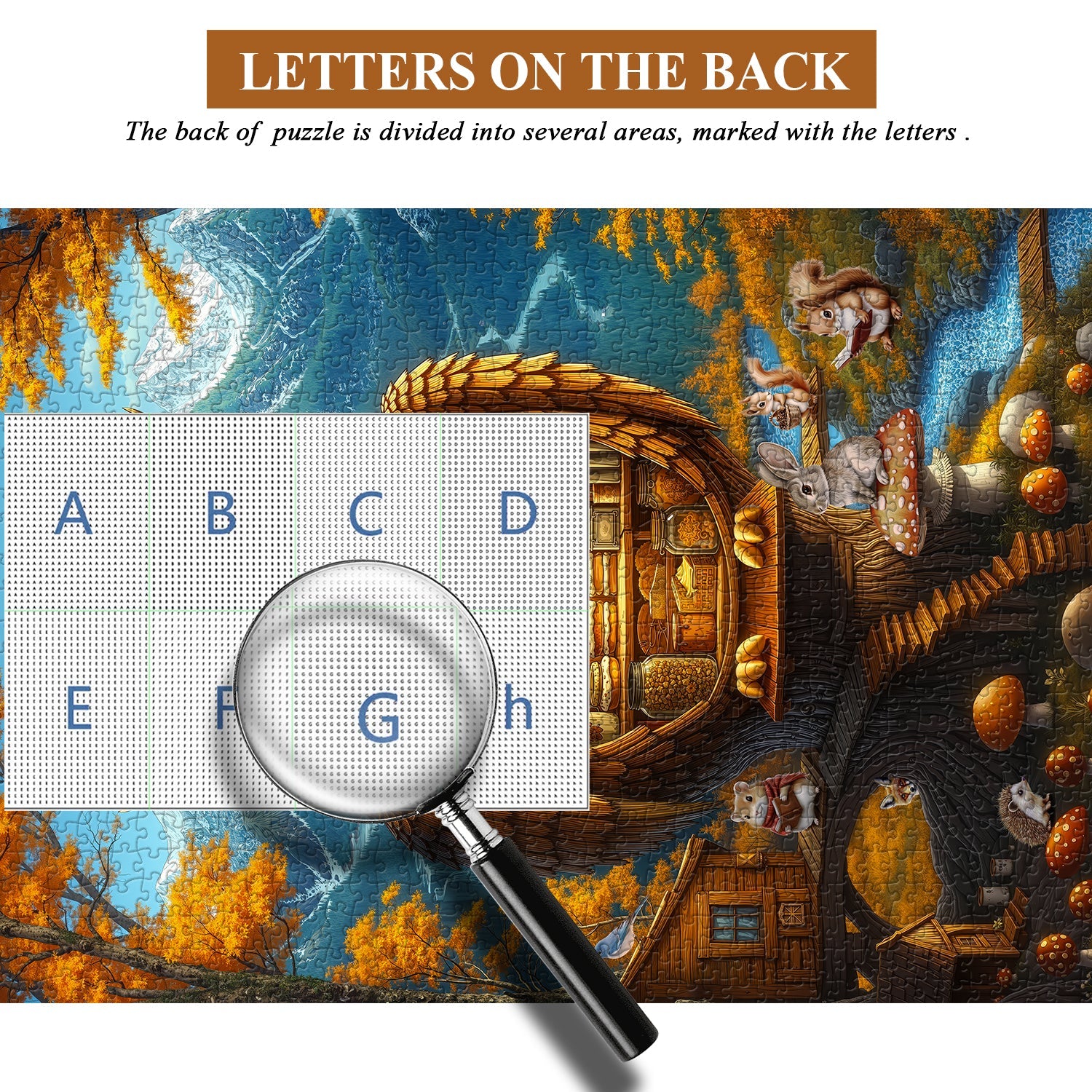 Owl’s Secret Pantry Jigsaw Puzzle 1000 Pieces