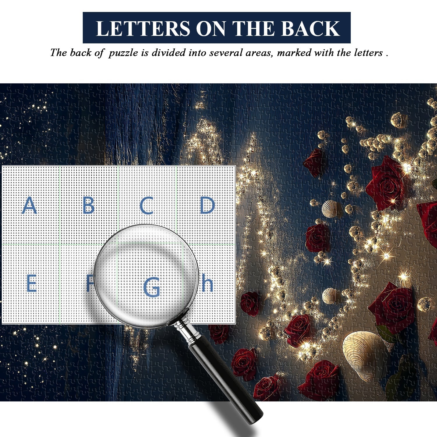 Sea of Roses Rompecabezas 1000 piezas