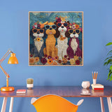 Perros felices rompecabezas rompecabezas 1000 piezas