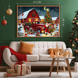 Buon natale notturno puzzle 1000 pezzo