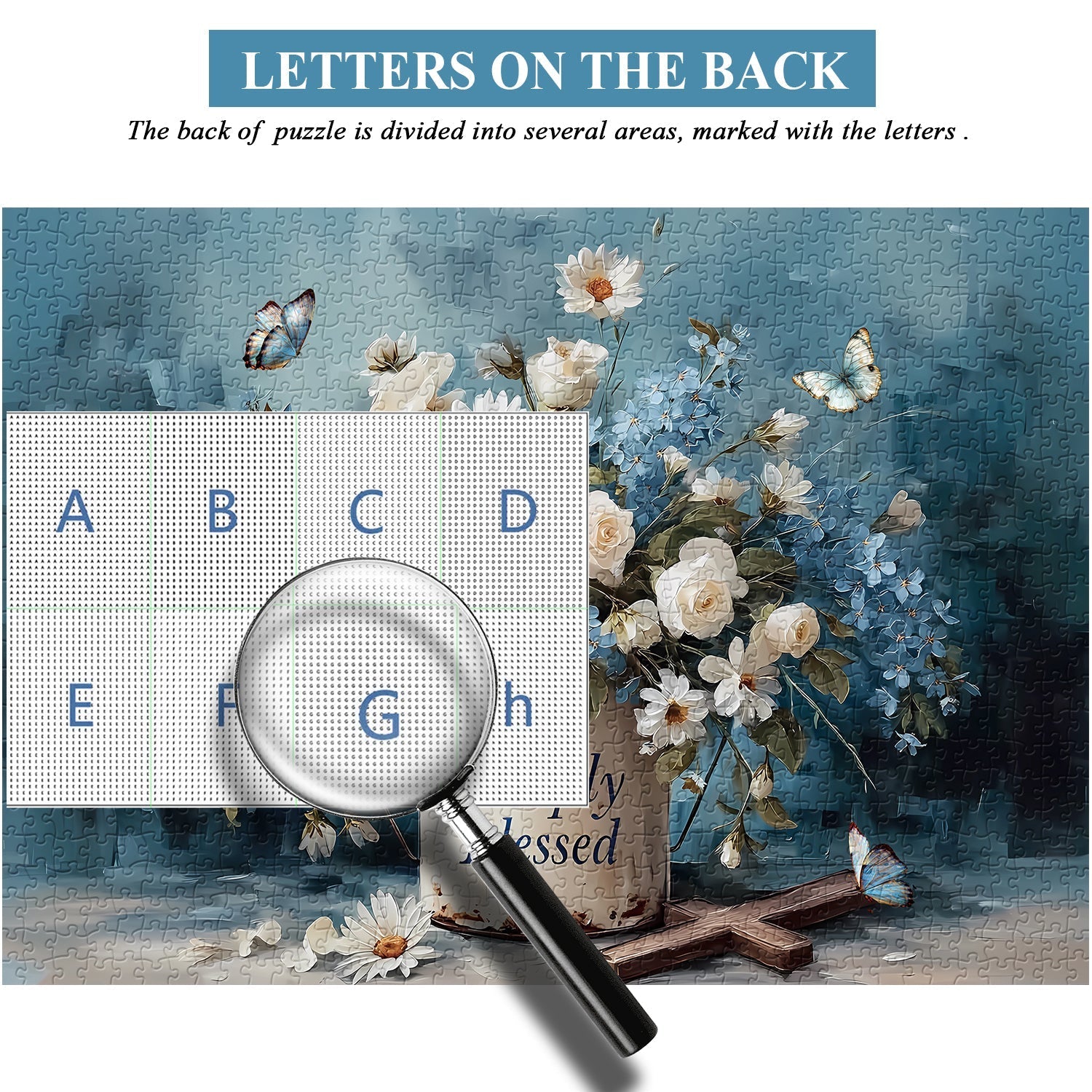 Rompecabezas benditos simples 1000 piezas