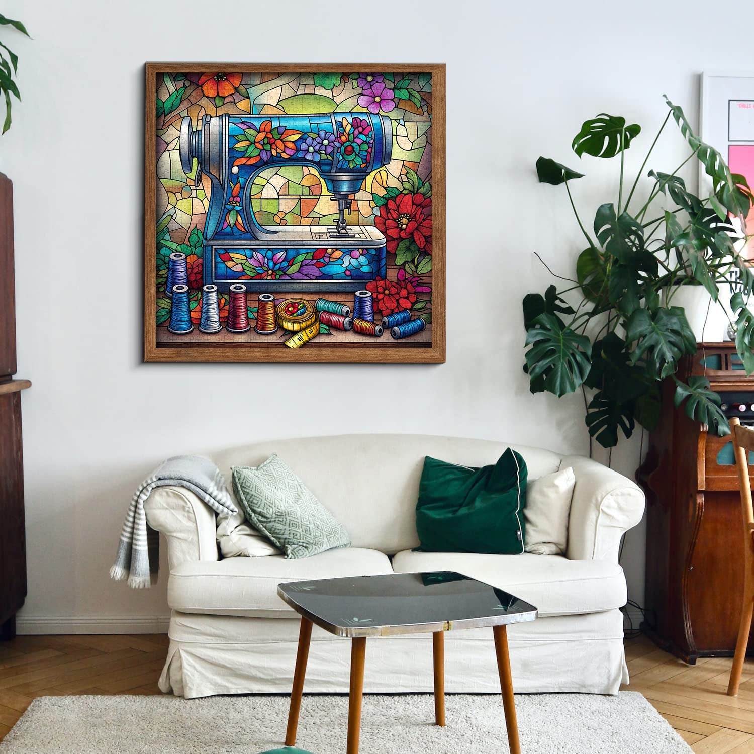 Rompecabezas de costura de vidrieras 1000 piezas