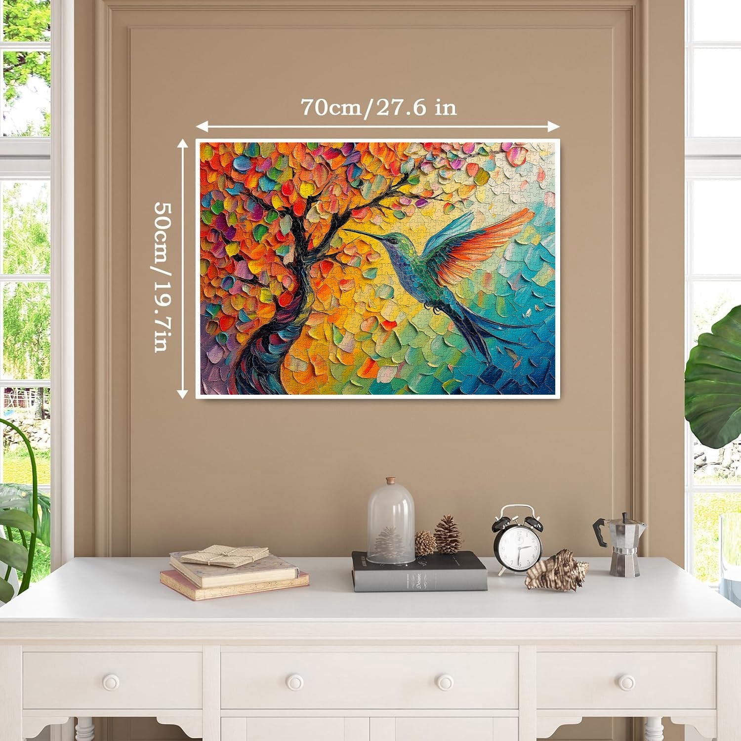 Rompecabezas de la rama de colibríes 1000 piezas