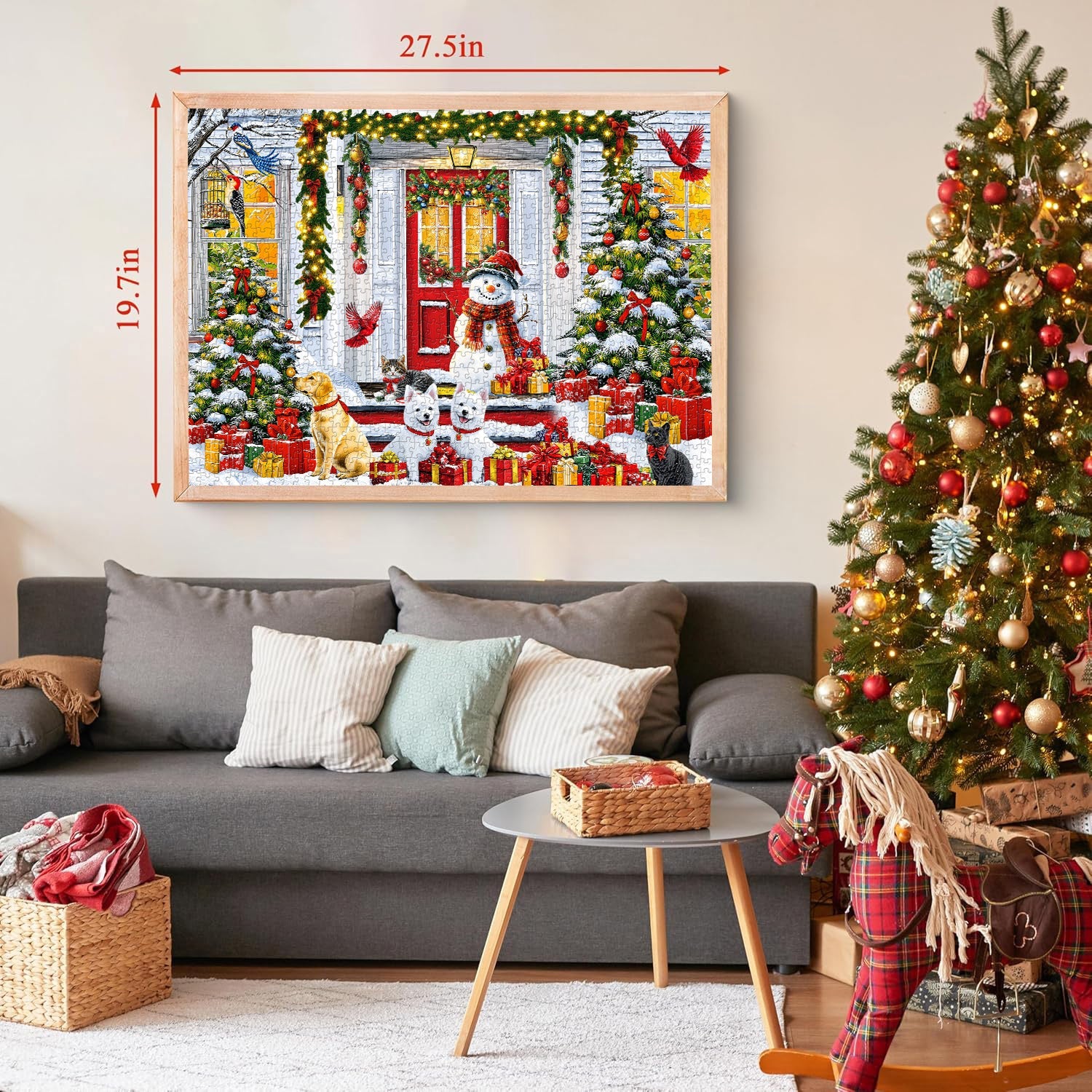 Joy Christmas Jigsaw Puzzle 1000 pezzi
