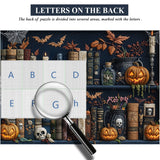 Spooky Bookshelf Nights Rompecabezas 1000 piezas