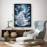 Snowlit Peacock Jigsaw Puzzle 1000 Pieces