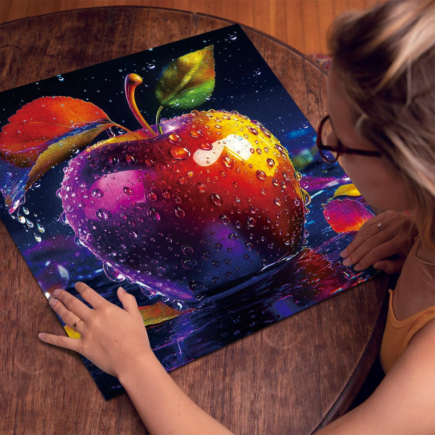 Rain Drop Apple Jigsaw Puzzles 1000 piezas