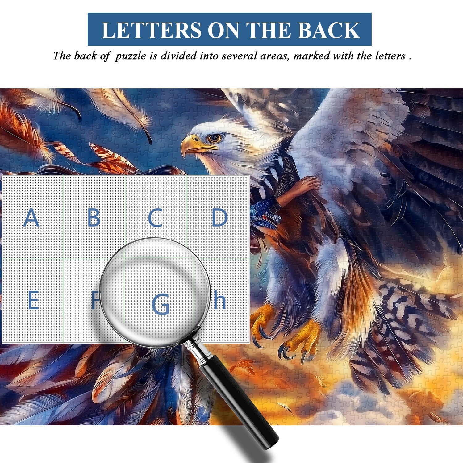 Eagle Spirit Abraza Jigsaw Puzzle 1000 piezas