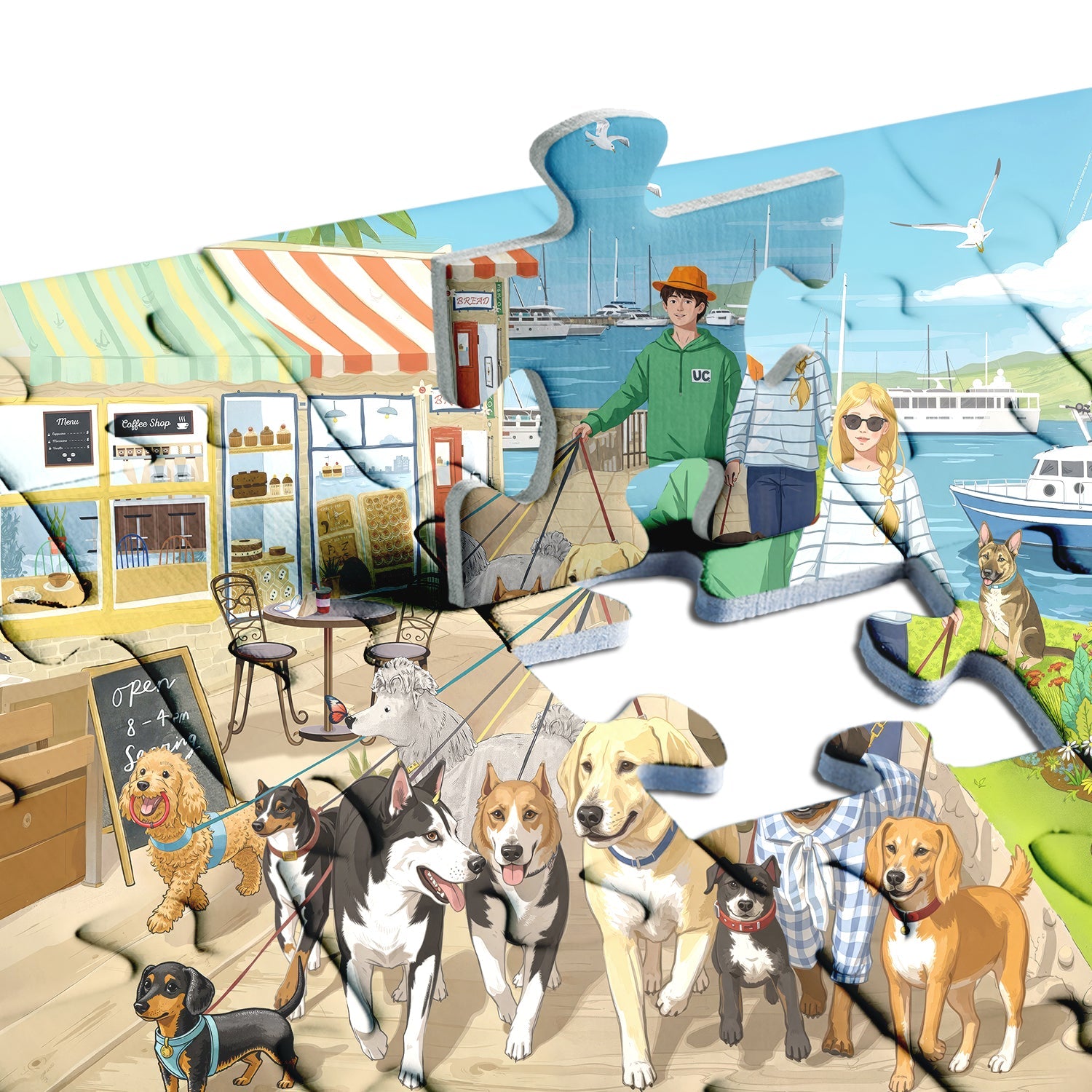 A Coastal Walk Jigsaw Puzzle 1000 Pieces