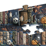 Spooky Bookshelf Nights Rompecabezas 1000 piezas