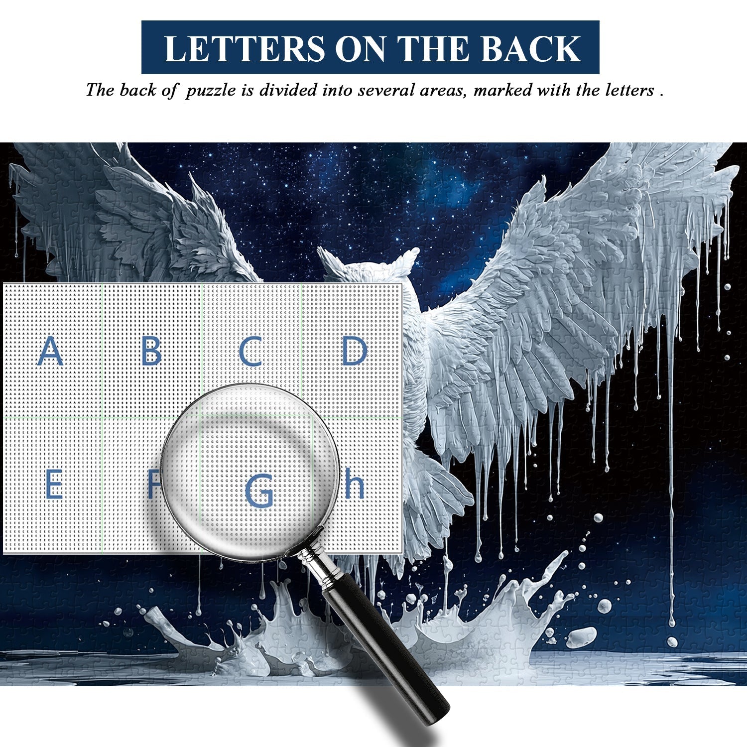 White Owl Jigsaw Puzzle 1000 Piece