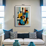 Puzzle de guitare d'art moderne 1000 pièces