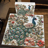 Rompecabezas de plumas de plumas brillantes 1000 piezas