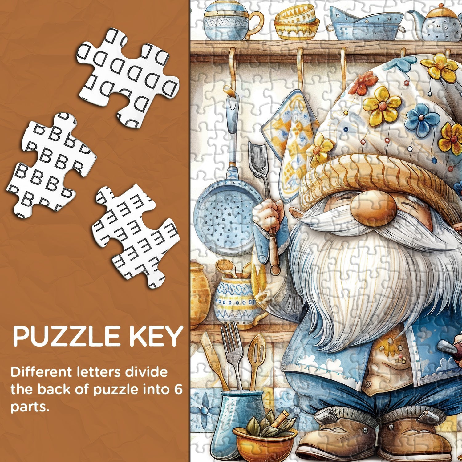 Gnome Chef Jigsaw Puzzles 1000 piezas