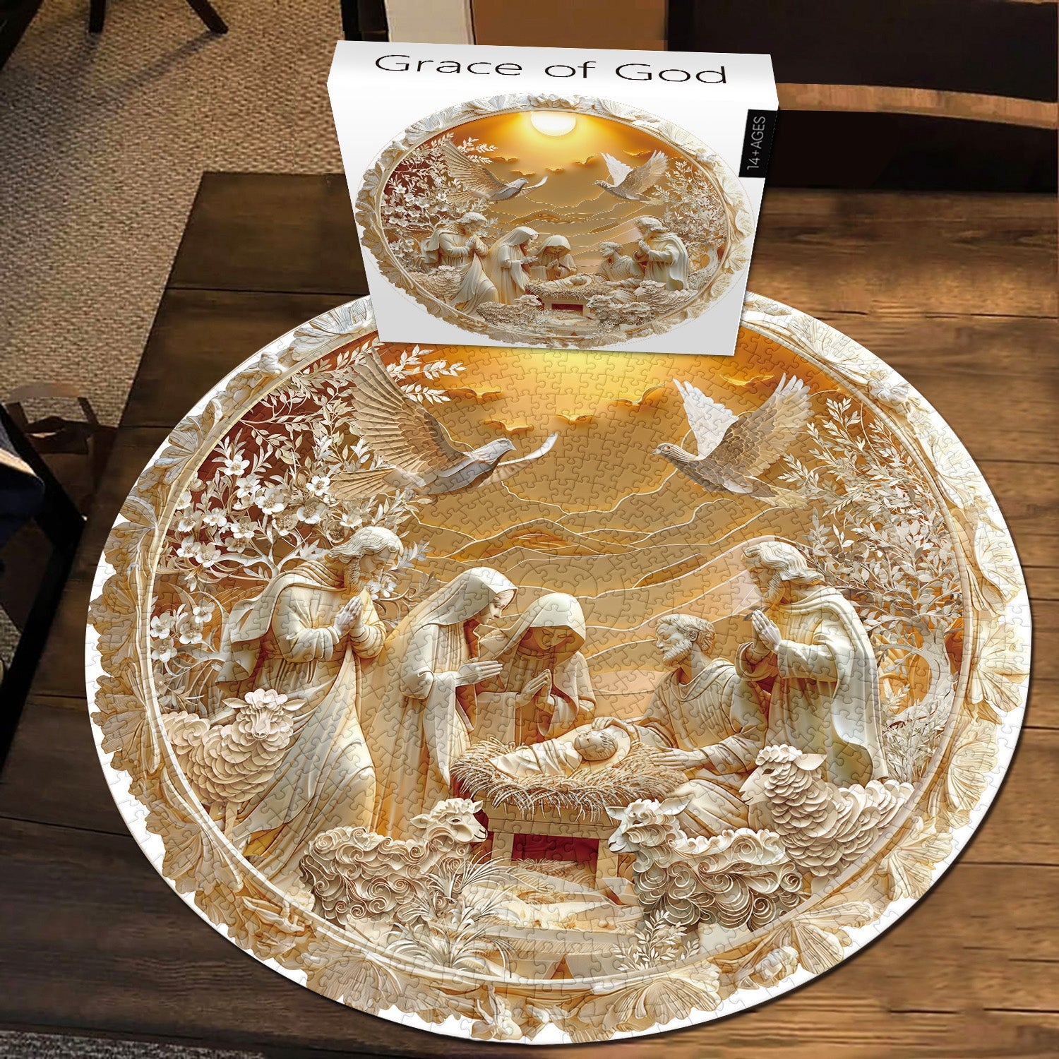 Gracia de Dios Rompecabezas Pizzles 1000 piezas