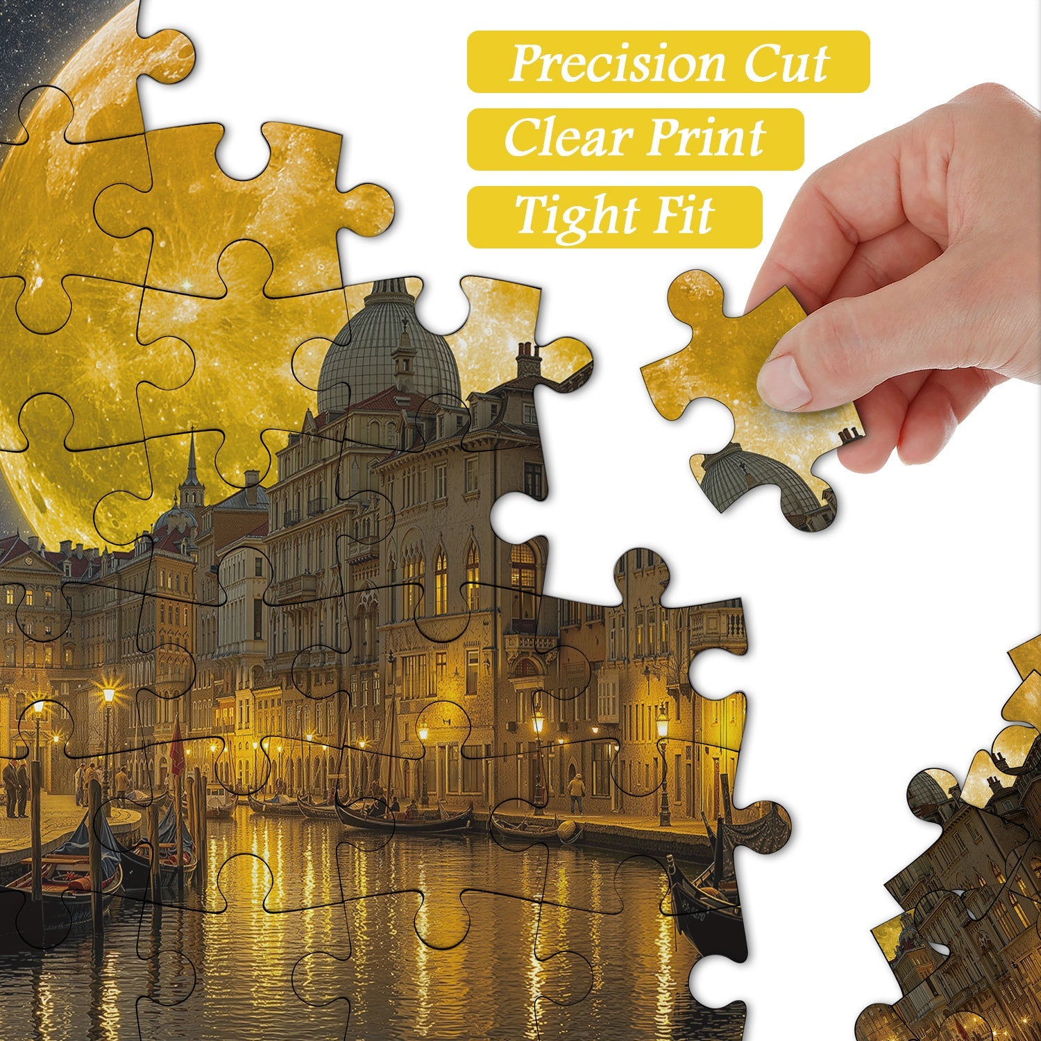 Nocturnal Venice Jigsaw Puzzle 1000 Pieces