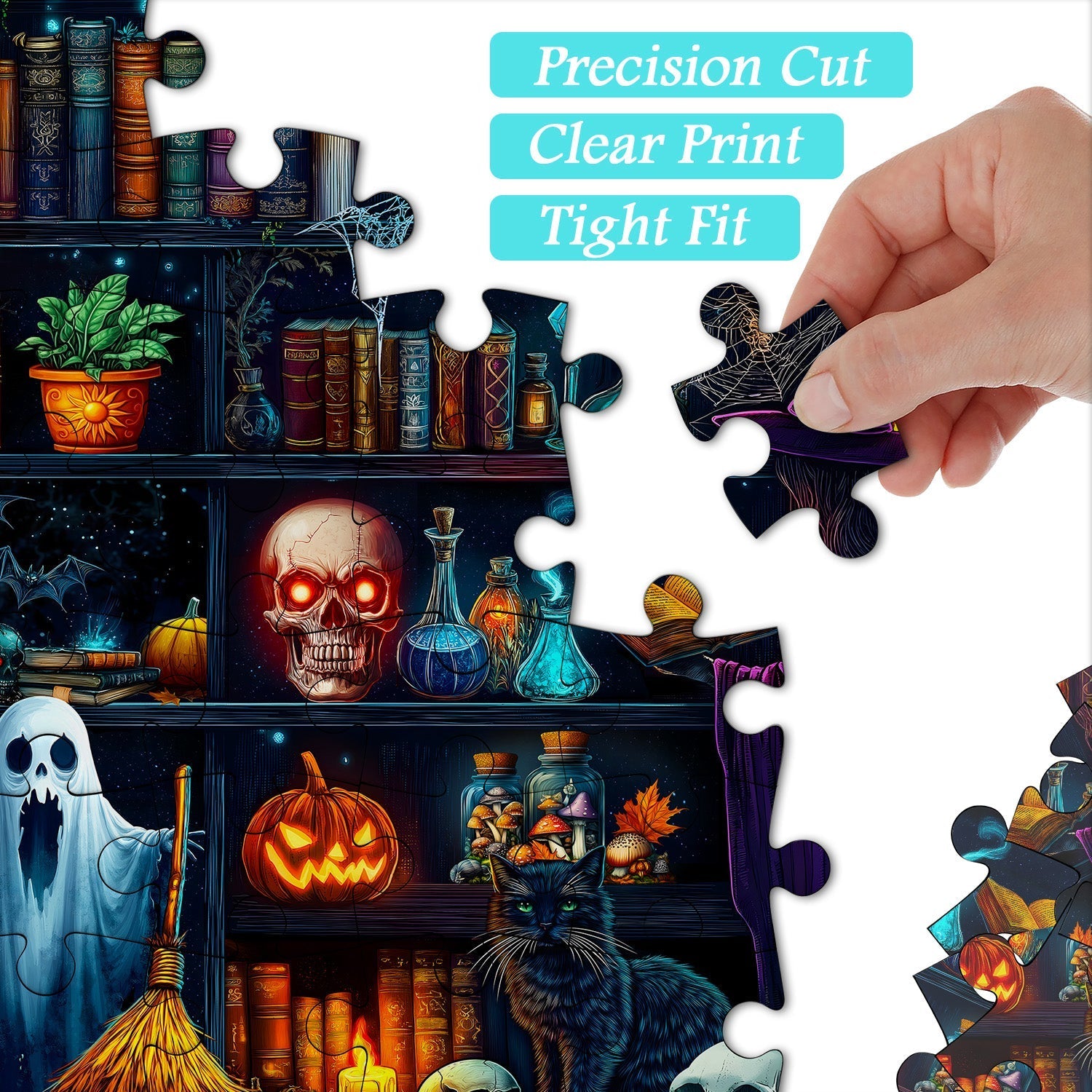 The Witch's Shelf Jigsaw Puzzle 1000 Pieces