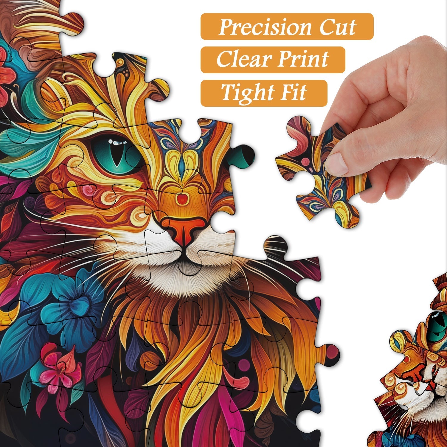 Zukünftige Katzen -Puzzles 1000 Stücke