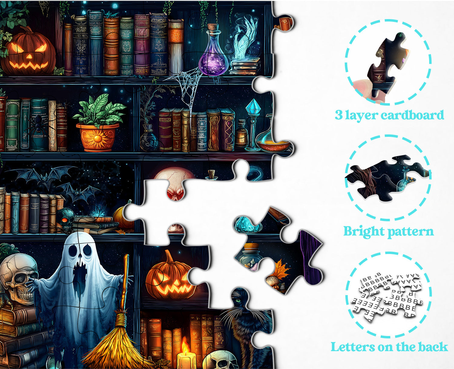 The Witch's Shelf Jigsaw Puzzle 1000 Pieces