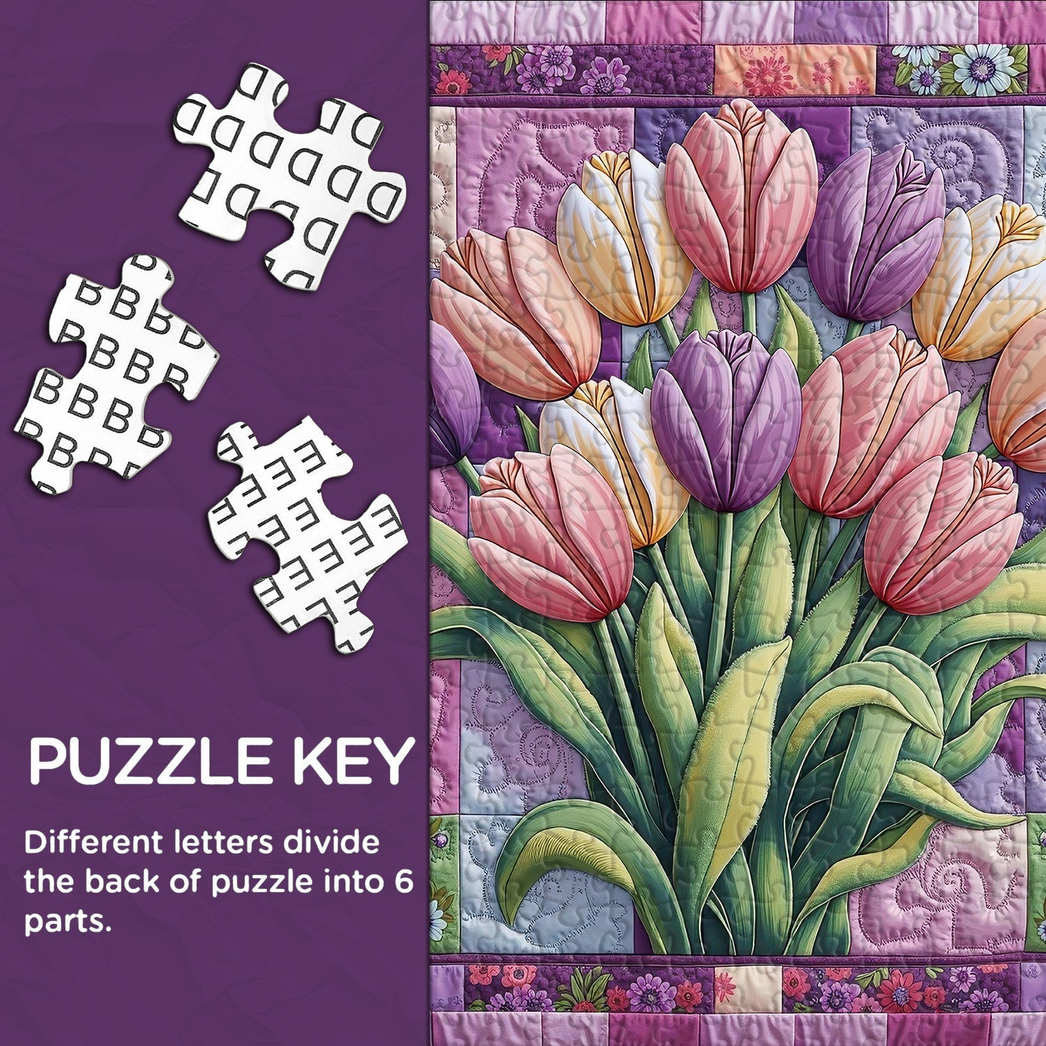 Tulip Harmony Jigsaw Puzzle 1000 Piece