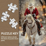 Santa Gallop Jigsaw Puzzles 1000 Pieces