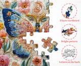 Butterfly Gem Jigsaw Puzzle 1000 piezas