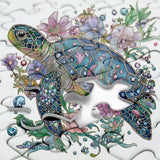 Pielle de rompecabezas de tortuga brillante 1000 piezas