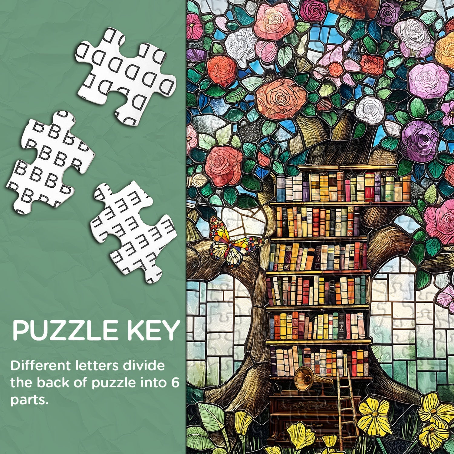 Blooming Libro Fragancia Rompecabezas Puzzle 1000 Piezas