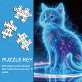 Luminous Kitten Jigsaw Puzzle 1000 Piece