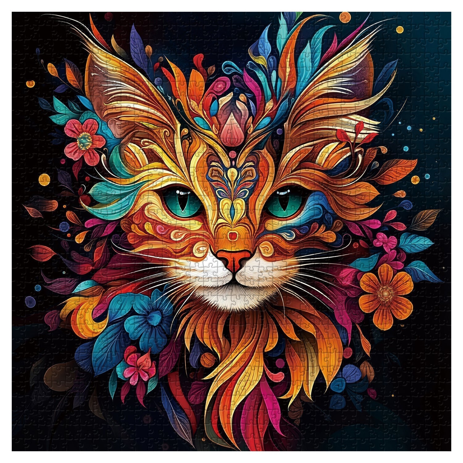 Zukünftige Katzen -Puzzles 1000 Stücke