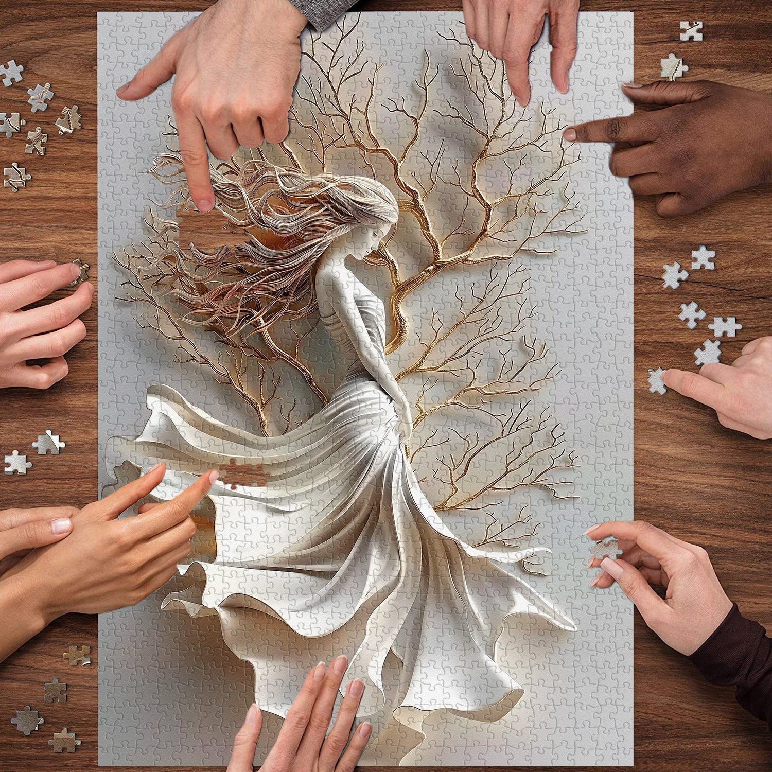 Tree Goddess Jigsaw Puzzle 1000 Pieces