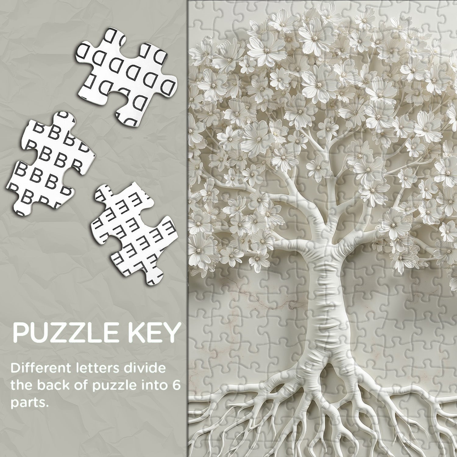 Puzzle Árbol De La Blancura 1000 Piezas