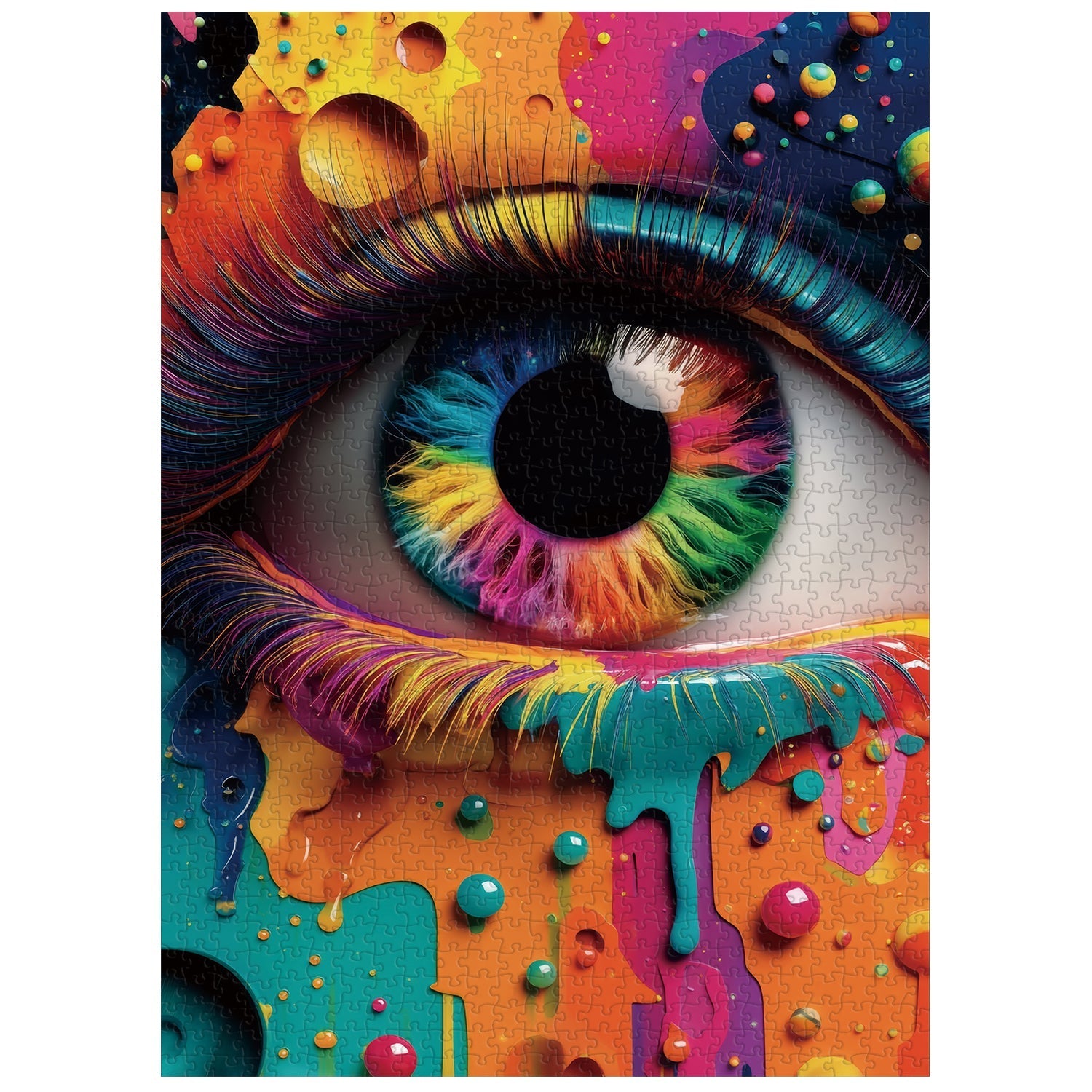 Kaleido Eyes Jigsaw Puzzle 1000 Pieces