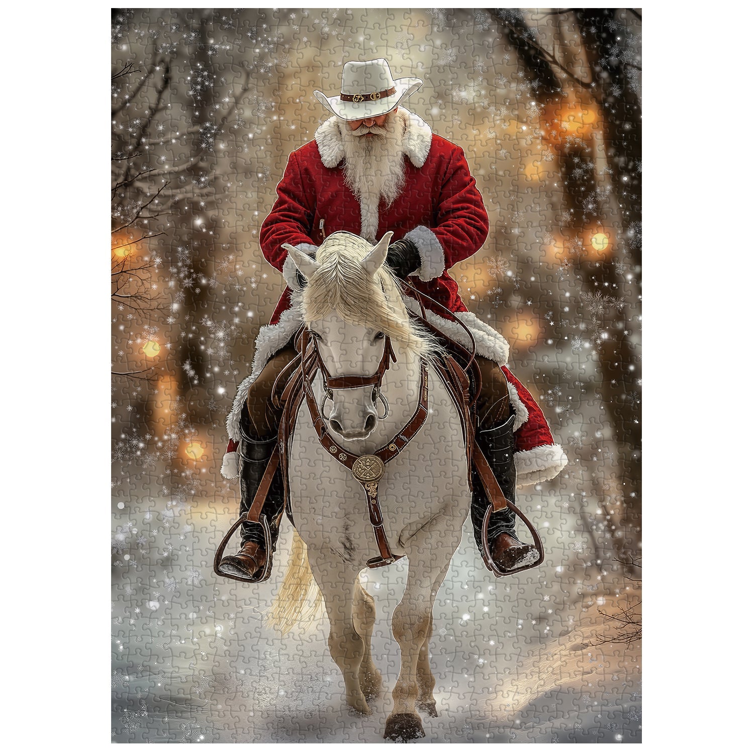 Santa Gallop Jigsaw Puzzles 1000 Pieces