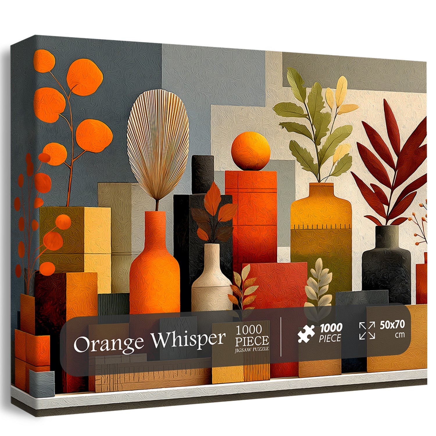 Orange Whisper Jigsaw Puzzle 1000 Pieces