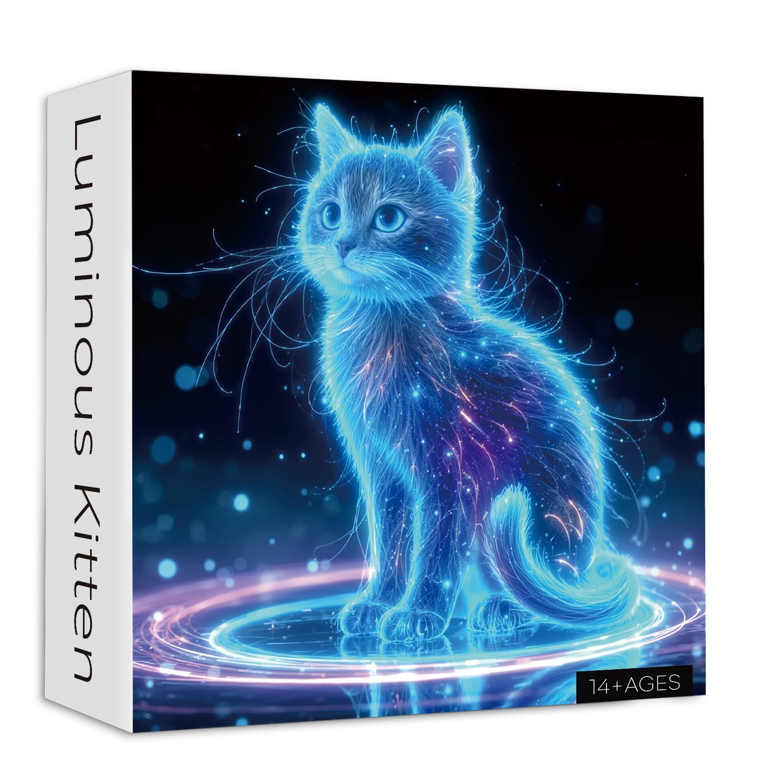 Luminous Kitten Jigsaw Puzzle 1000 Piece