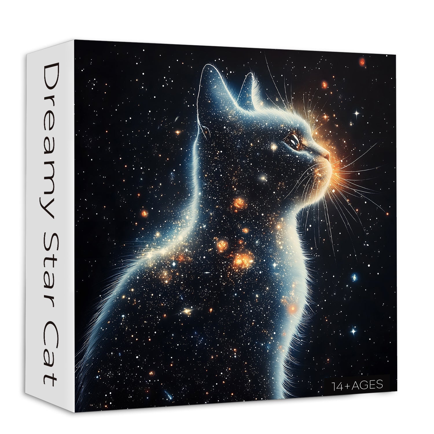 Dreamy Star Cat Jigsaw Puzzle 1000 Pieces