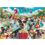 Pooch Pool Party Jigsaw Puzzle 1000 piezas