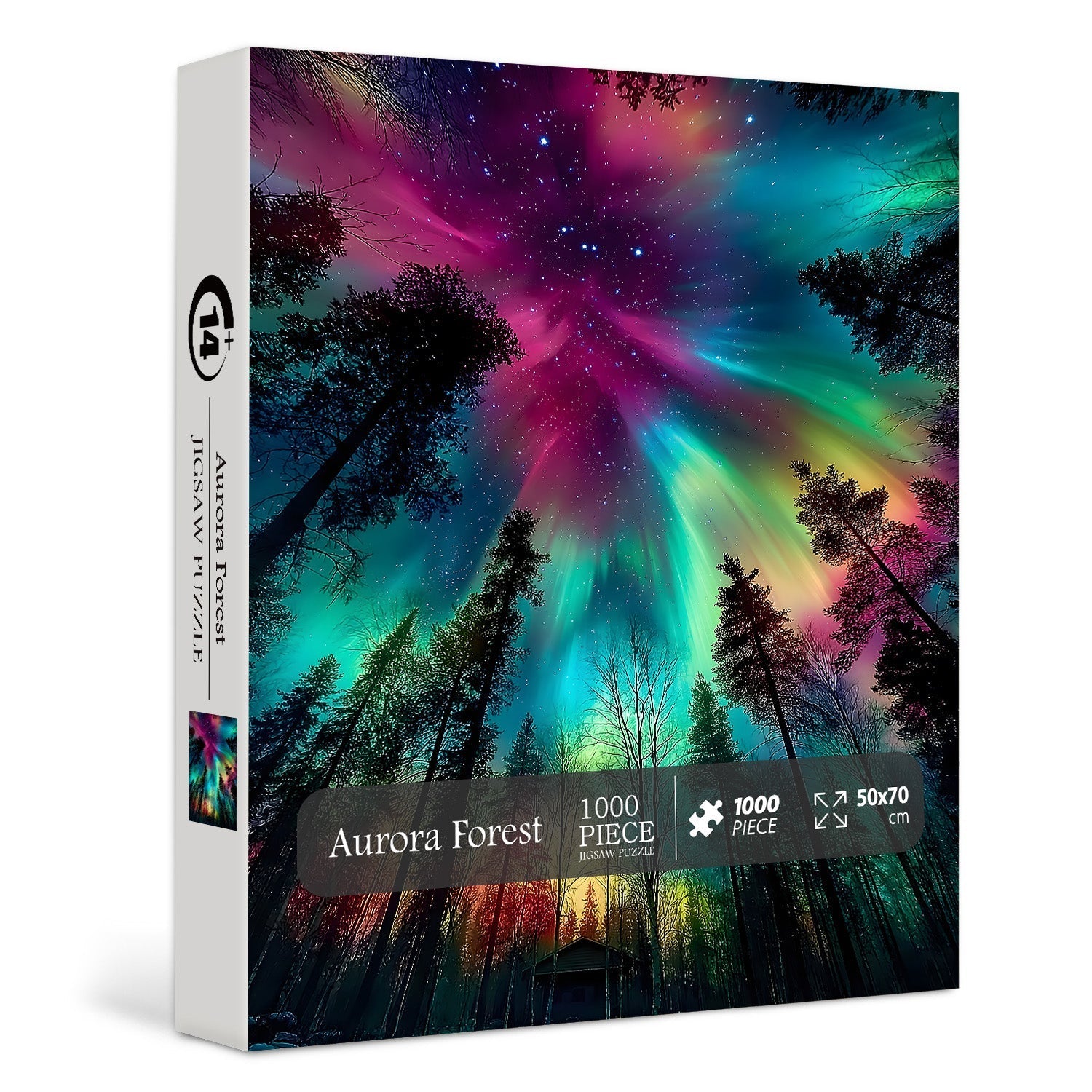 Aurora Forest Jigsaw Puzzle 1000 piezas