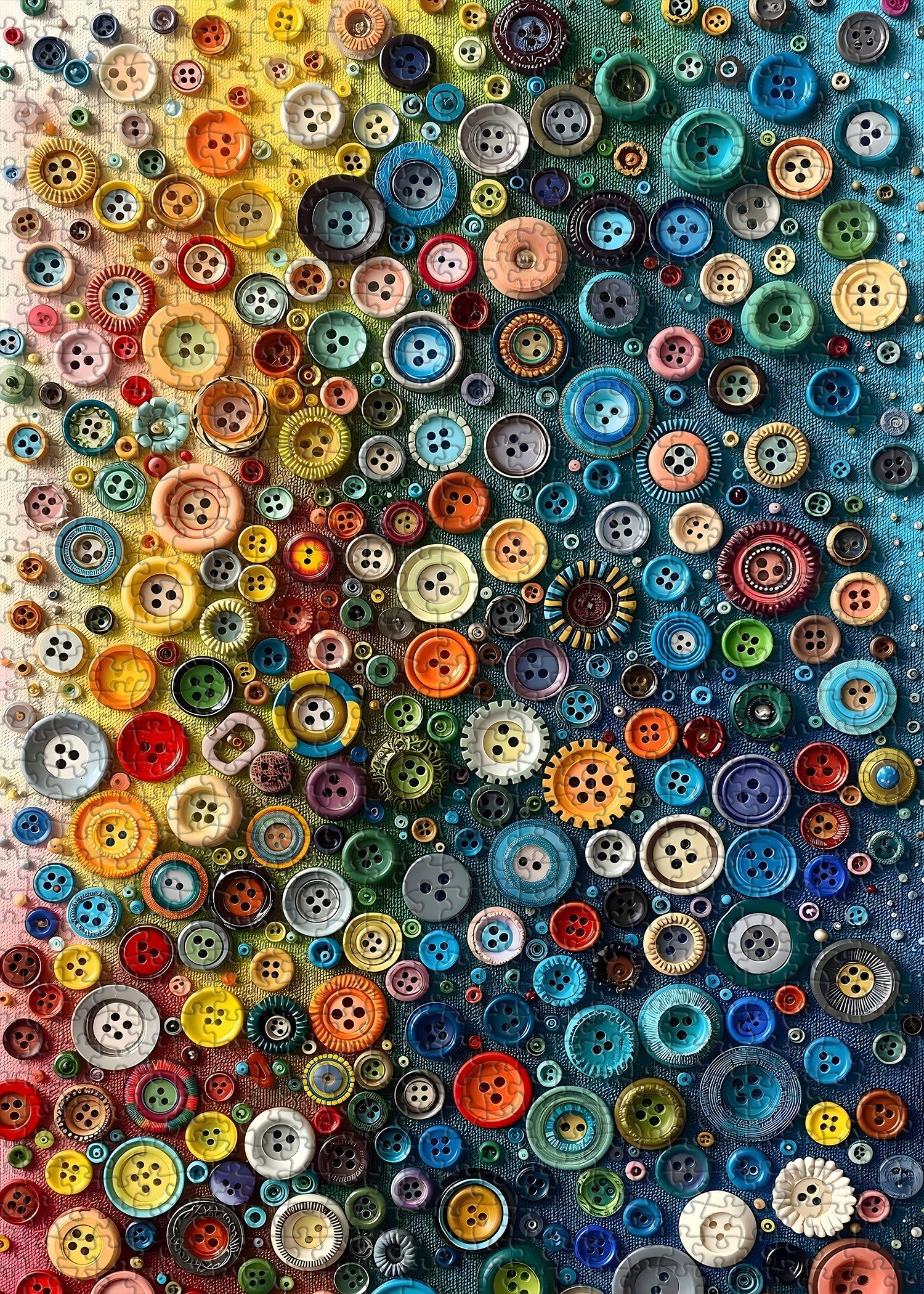 Botón Tesoro Rompecabezas Puzzle 1000 piezas