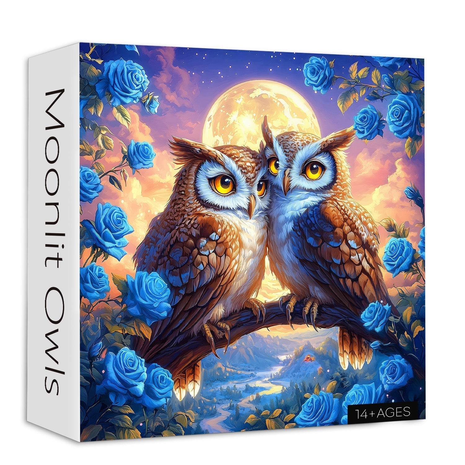 Owls de luna rompecabezas Puzzle 1000 piezas