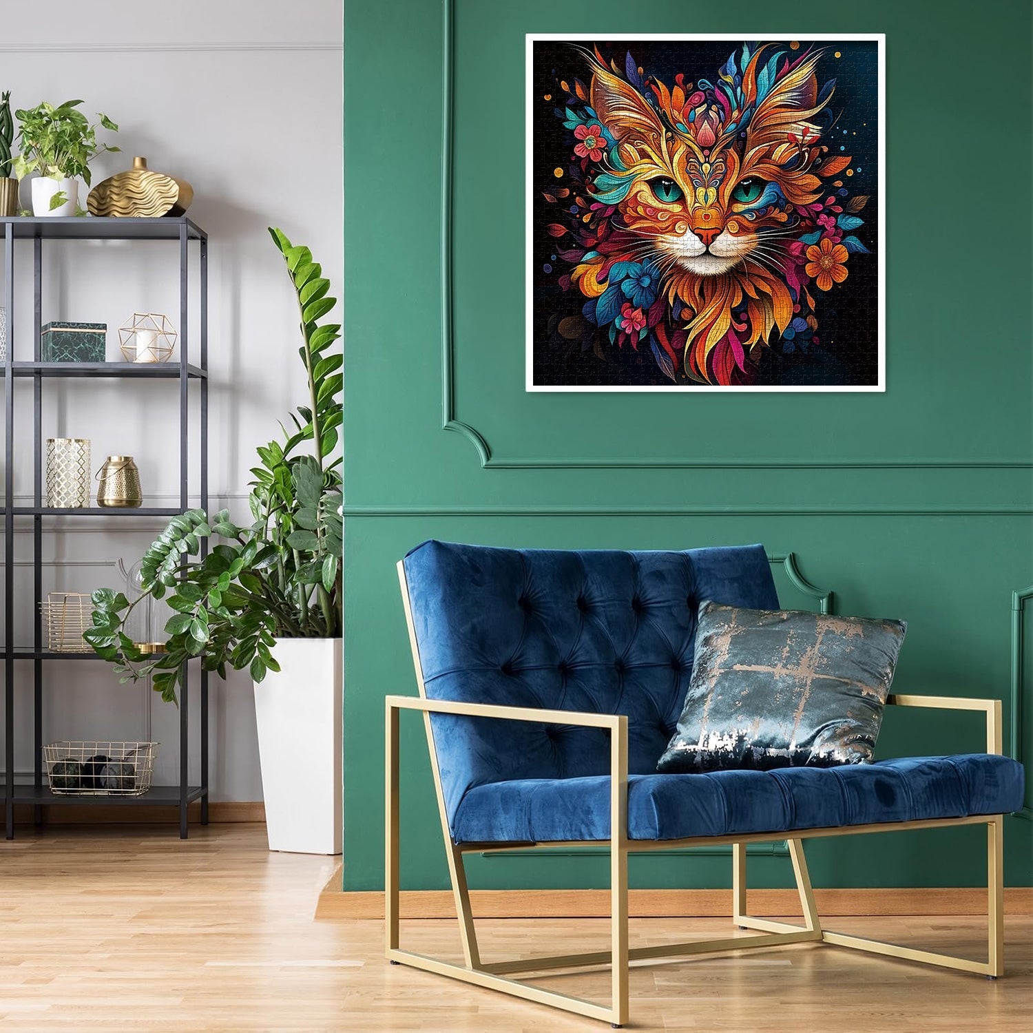 Zukünftige Katzen -Puzzles 1000 Stücke