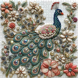 Rompecabezas de plumas de plumas brillantes 1000 piezas