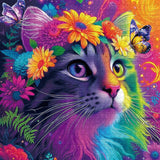 Schillernde Katzenpuzzle 1000 Stück